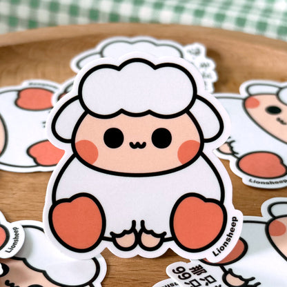 He left the 99 to find 1 classic vinyl sticker